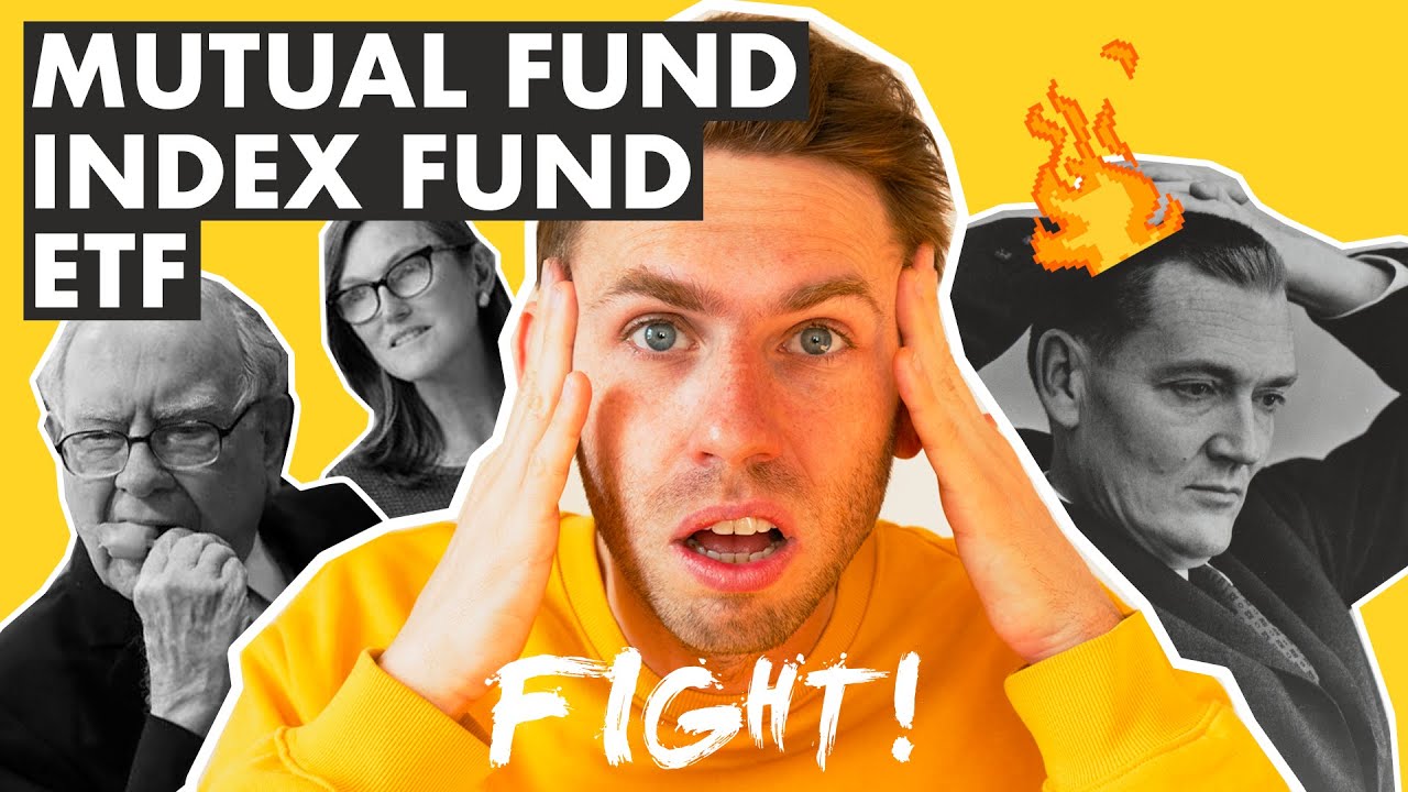 INDEX FUNDS vs MUTUAL FUNDS vs ETF (What's the Difference & Pros and Cons)