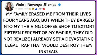 My Family Cut Me Off for 4 Years—Then Walked Into My Coffee Shop… My Dad Demanded 15% or…