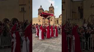 Procesión del Silencio en #oaxaca 💜🤍 #semanasanta