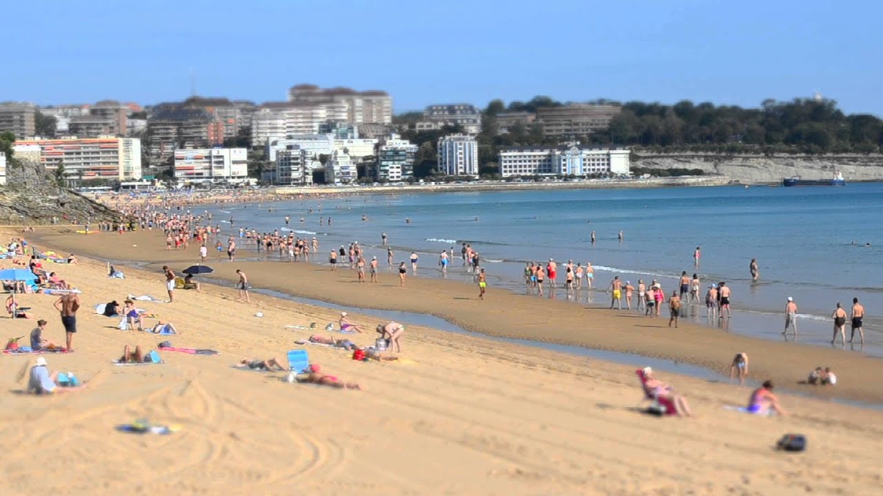 Timelapse playa El sardinero