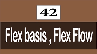 42 - ( CSS3 Tutorial ) Flexbox : Flex Flow & Flex basis