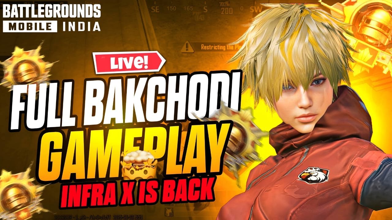 🔥  BGMI Mein Chicken Ki Talash 🔥 Live Stream 🔥 Noob Gameplay  🔥 Infra X || Sep 17, 2025