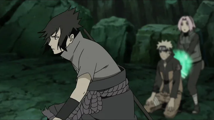 Sasuke Arrived to the Battlefield to Save Hidden Leaf