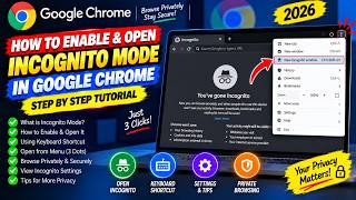 How to Enable & Open Incognito Mode in Google Chrome