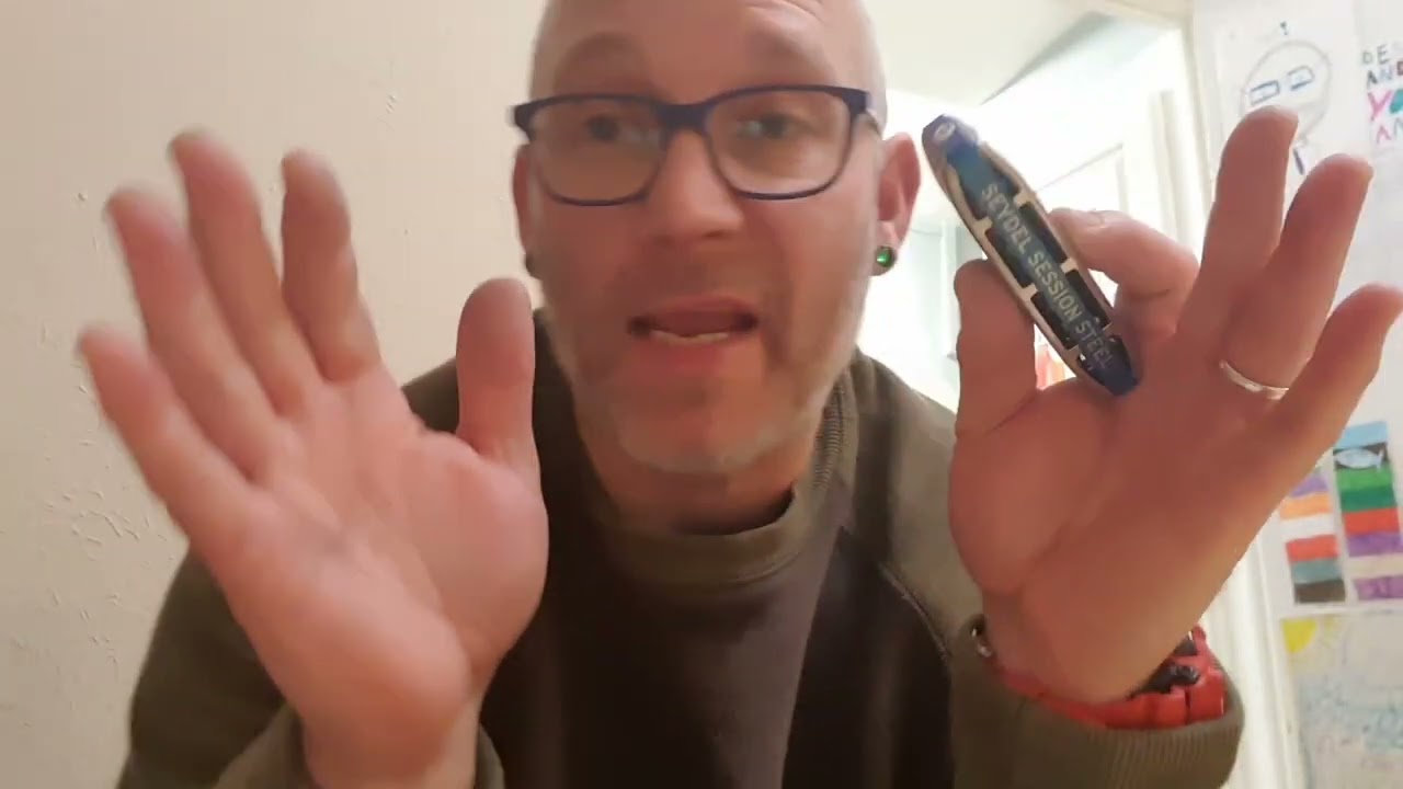 Update Seydel Session steel D, embossed reed slots and gapped.