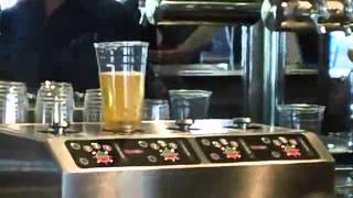 Bottoms Up Beer Dispenser at Bomboras Grille