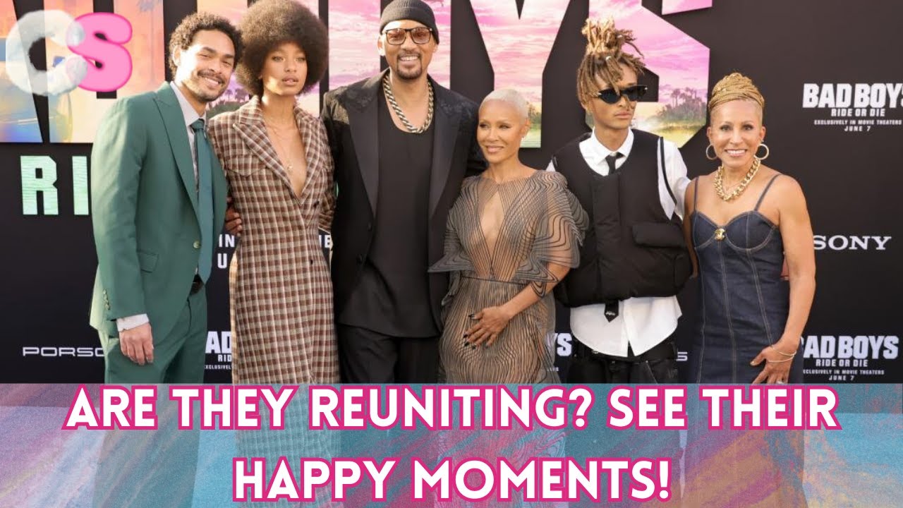 Will Smith & Jada PinkettSmith's Red Carpet Comeback Are They Back