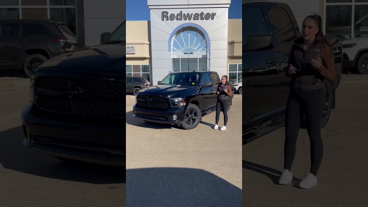 Used 2021 Ram 1500 Classic Tradesman Night Edition Crew Cab 4x4 | Stock # P1471 - Redwater Dodge