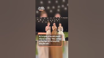 Puka, Lan Ngọc và Thúy Ngân hát live tưng bừng trong đám cưới. #Disoisaodi #Puka #GinTuanKiet