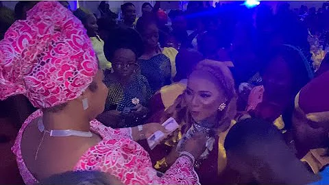 ENIOLA AJAO RAINED MONEY ON ODUNLADE ADEKOLA STUDENTS AT GRADUATION CEREMONY
