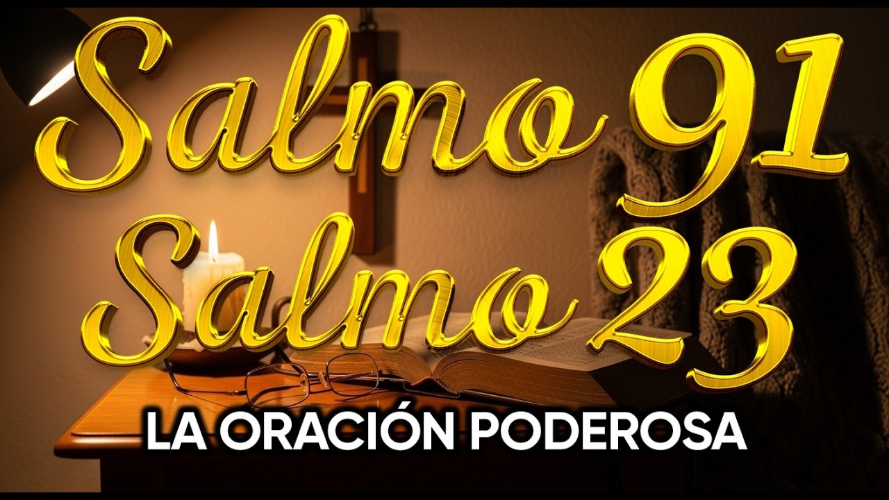 ORACIÓN del DÍA 17 de FEBRERO - SALMO 91 y SALMO 23 -Las dos ORACIONES MÁS PODEROSAS de la BIBLIA