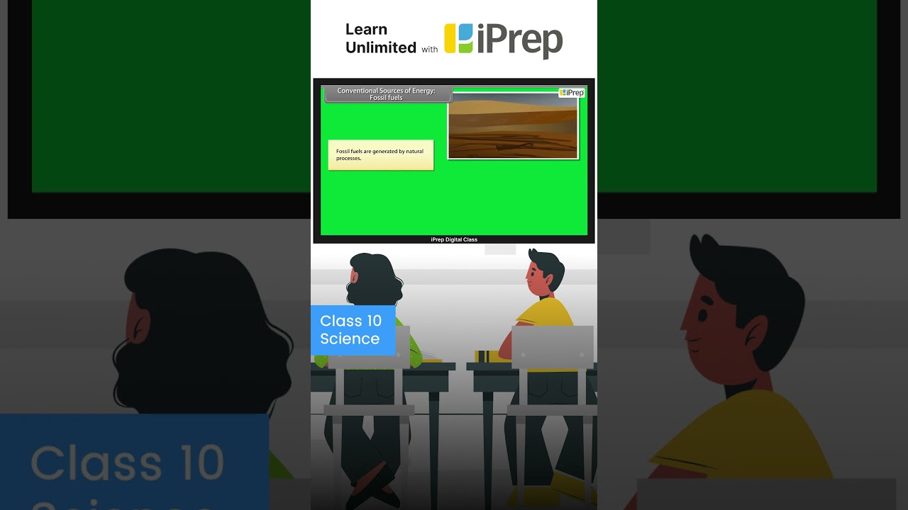 Conventional Sources Of Energy - Fossil Fuels | Sources Of Energy | Science | Class 10 | iPrep