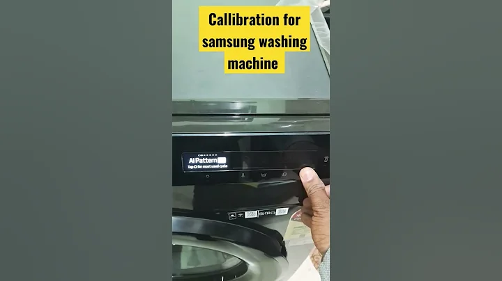 samsung washing machine calibration # samsung