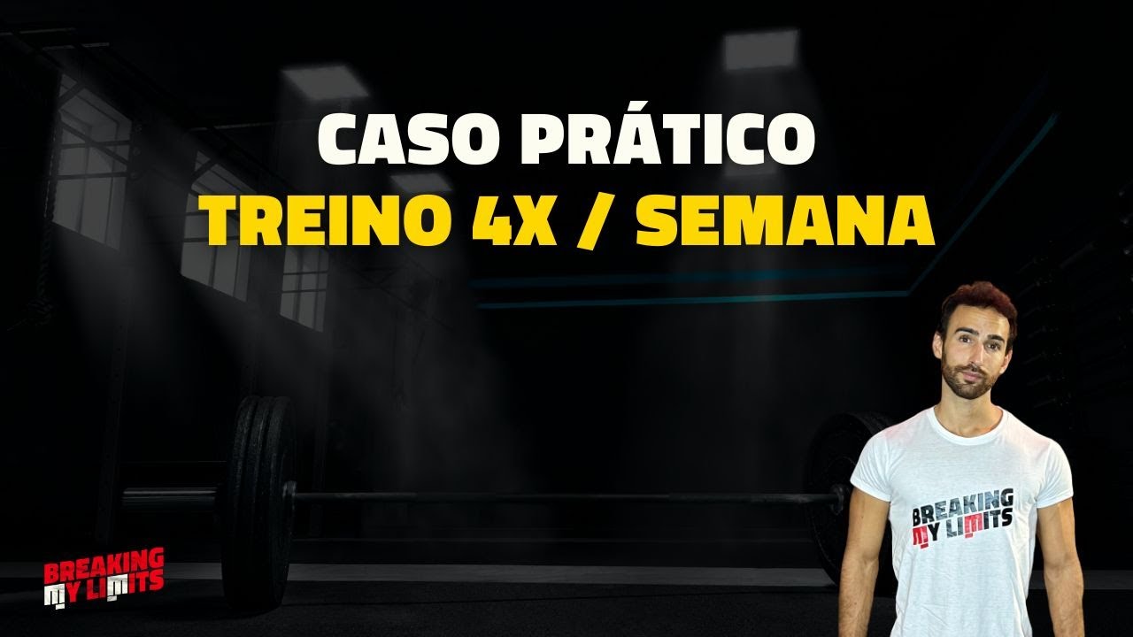 Plano Treino 4x Semana 45min upper lower