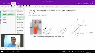 Lecture 3   Component of a force and Addition of Several Forces