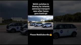 NASA Just Switched Astronaut Vans to Boeing 😮🚀#universe #space #nasa #spacenews #astronaut #science