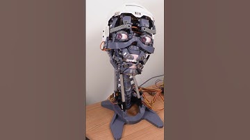 A biologically inspired neck mechanism #3dprinting #robotics #animatronics