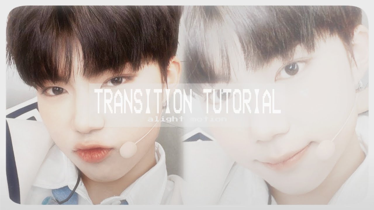 creative transition tutorial on alightmotion.