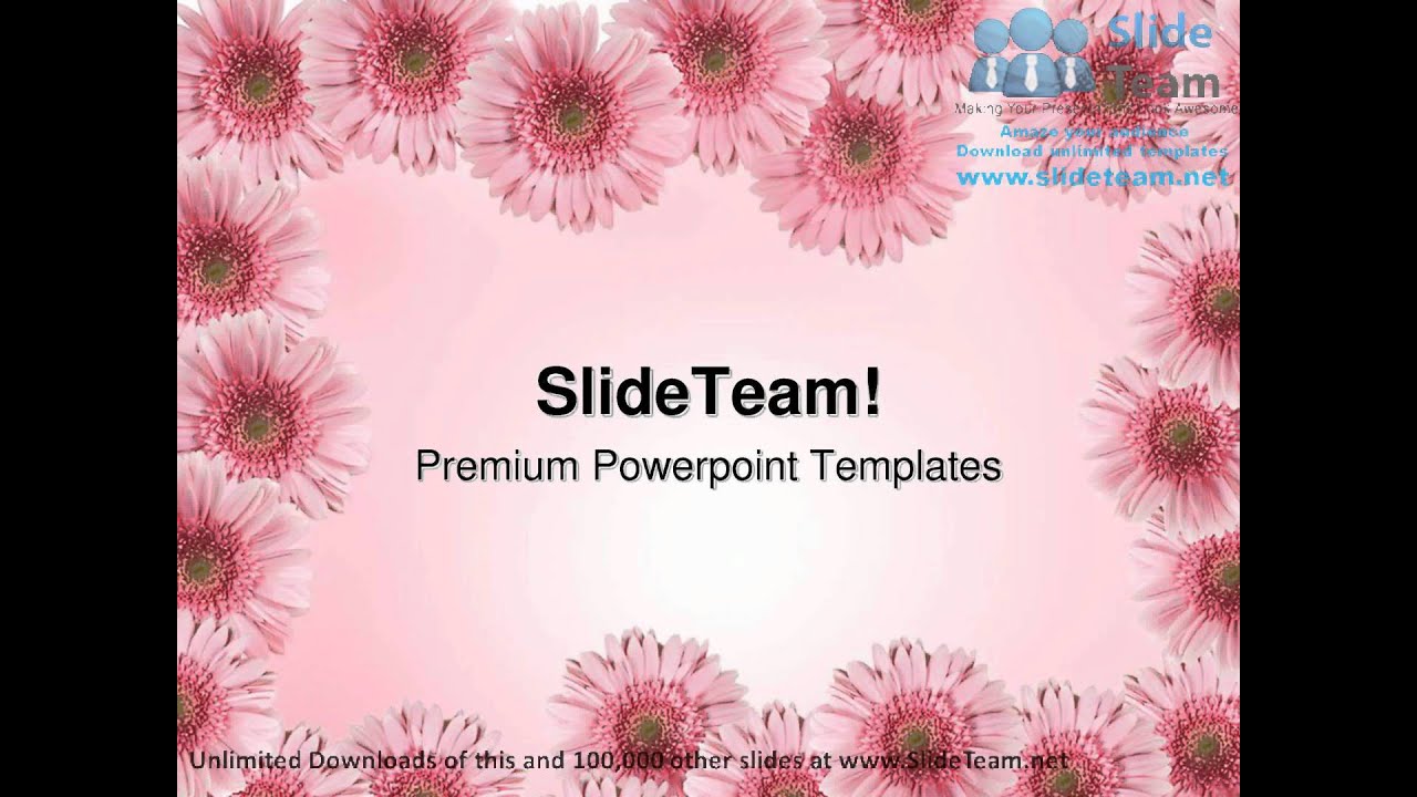 Flowers Background Abstract PowerPoint Templates Themes And Backgrounds ppt themes