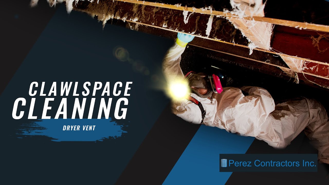 Dryer Vent / How to Clean Crawlspace