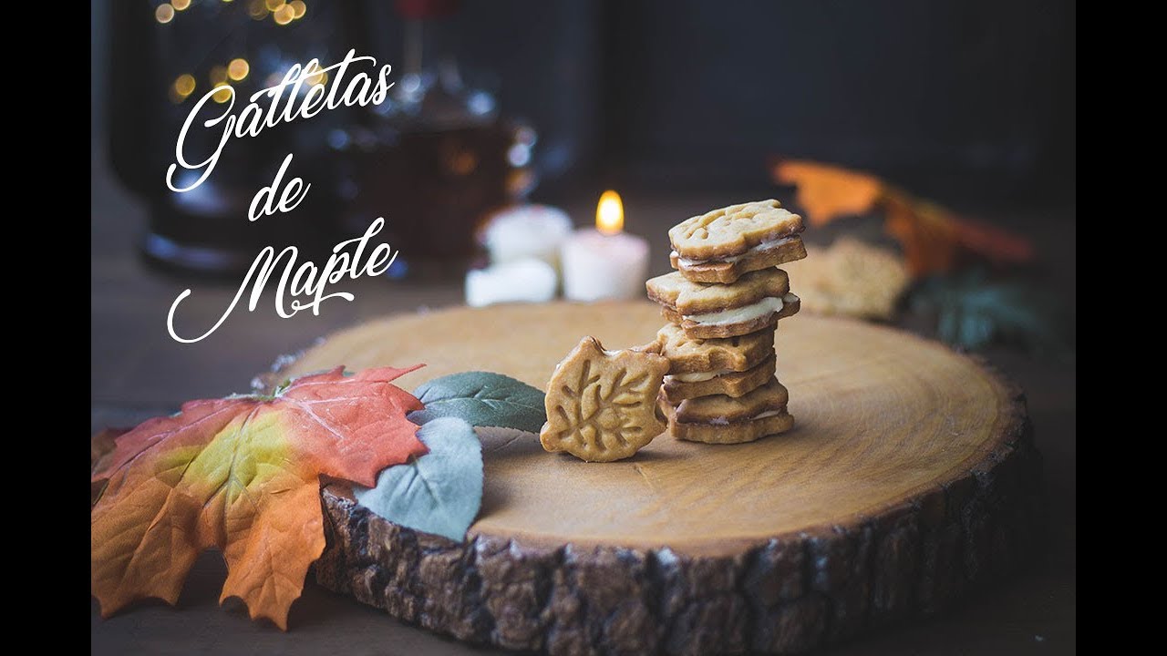 Galletas de Maple: Receta de otoño 🍁