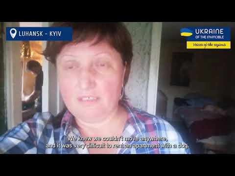 We realized that we couldn't run out of the house - a story of twice an IDP  (Luhansk-Kyiv)