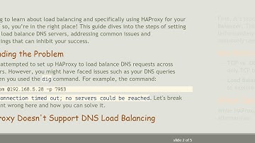 How to Load Balance DNS Servers Behind HAProxy