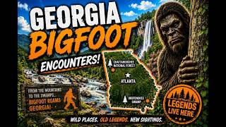 Georgia Bigfoot Sightings! Stone Mountain, Okefenokee, and State Parks are Sasquatch Magnet!