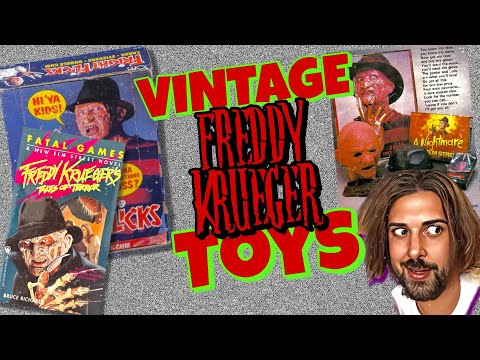 Vintage FREDDY KRUEGER Toys and Collectibles! | Planet CHH - YouTube