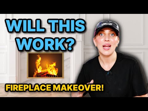 We took a risk! Will it pay off? Extreme Living Room Makeover! Fireplace Makeover!