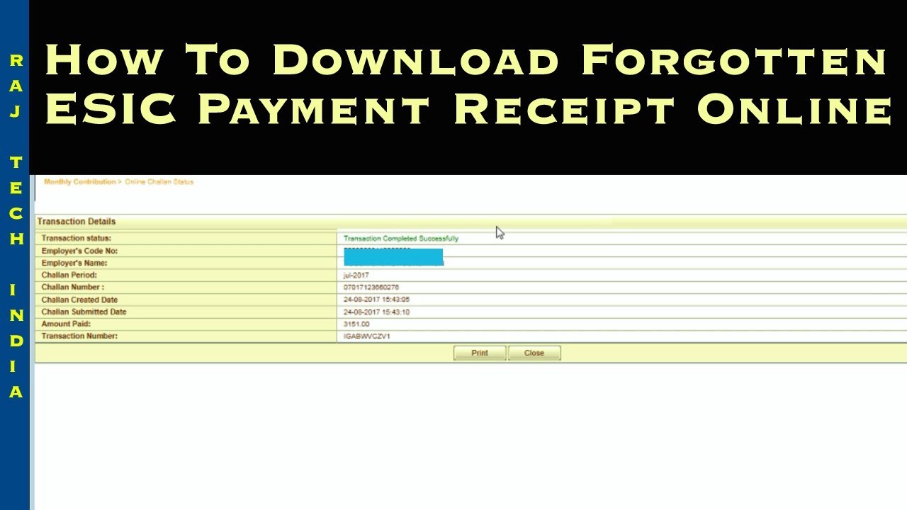 Esic Tax Rebate