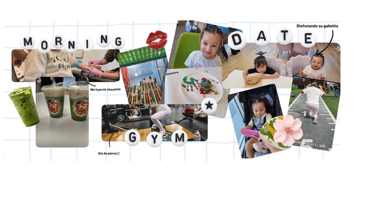 Vlog:gym,me inyecte vitaminas,date con su amiga🏋🏻‍♀️🩷🎀