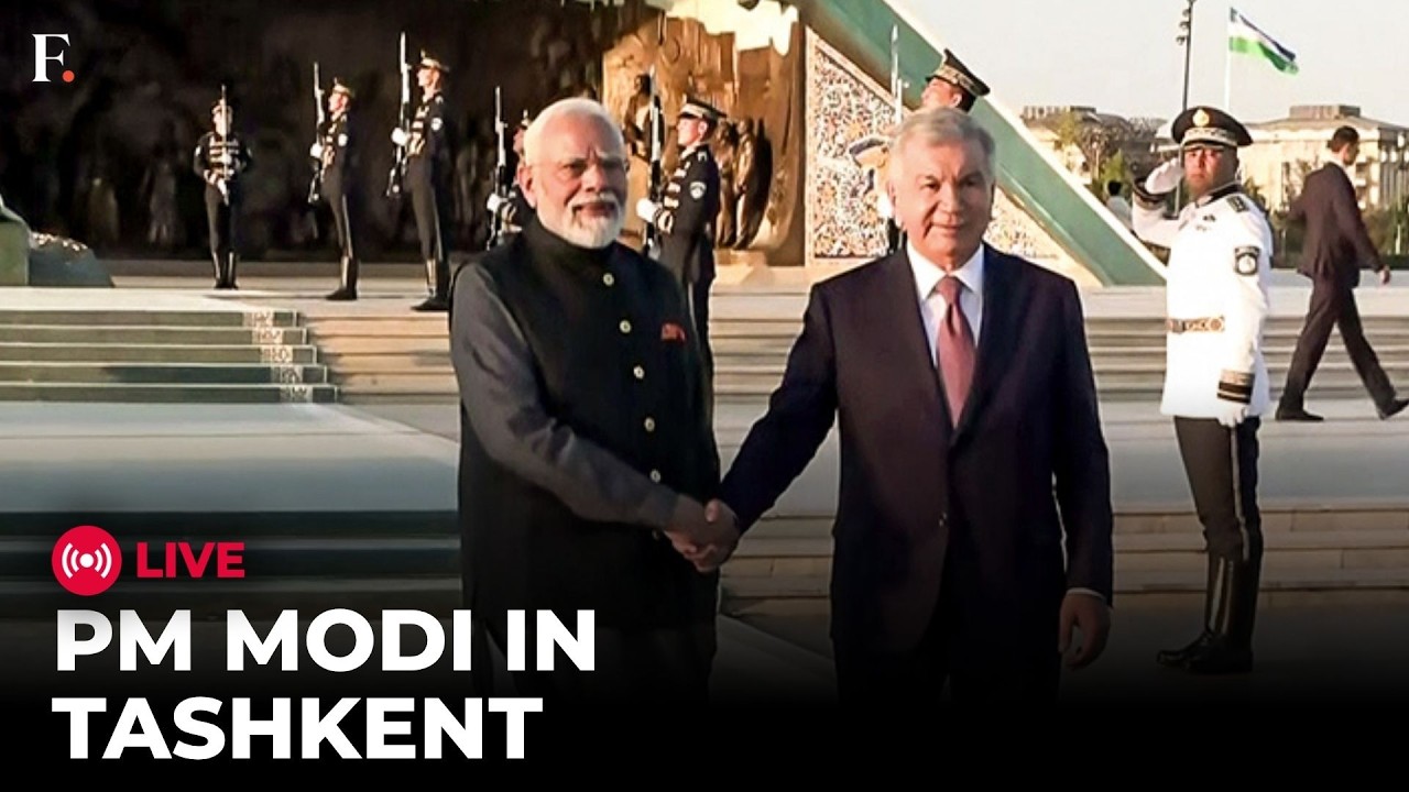 PM Modi LIVE: Indian PM Narendra Modi Participates in Yoga Event in Tashkent thumbnail