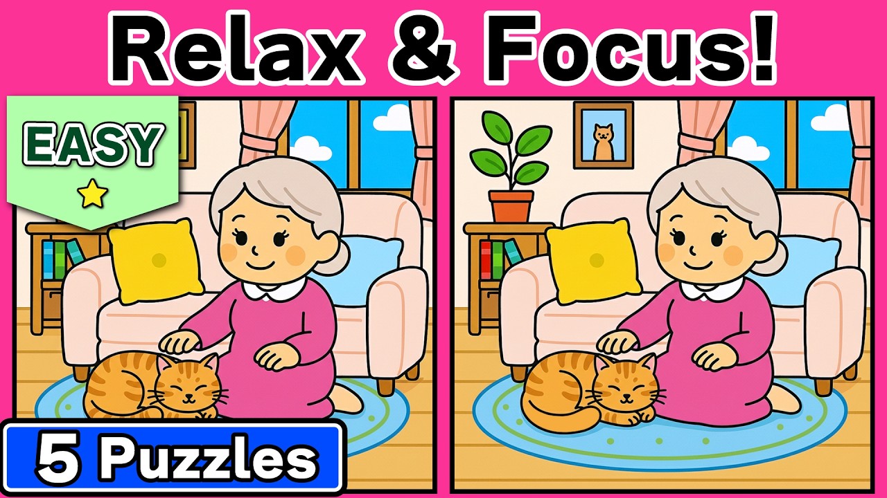 【EASY】Calm at First… Brutal by Round 5 | Spot the Difference Marathon #174