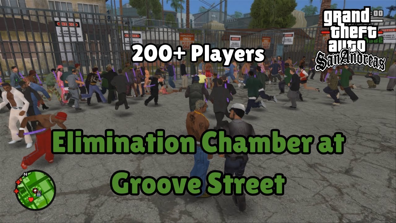 GTA San Andreas: «Битва насмерть» на 200 человек, секретное оружие, только игрушка