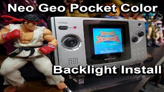Neo Geo Pocket Color Backlight Screen Install!
