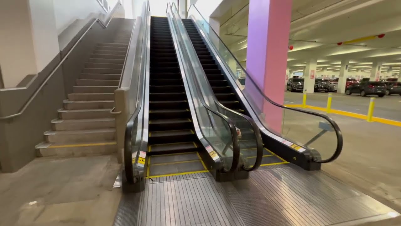Mitsubishi Escalators at the Universal Studios ET Garage