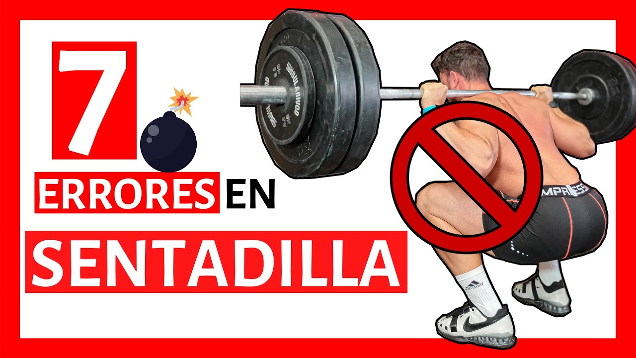 ERRORES FRECUENTES en SENTADILLA ❌❌