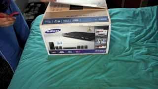 Samsung Home Theater System 5.1ch 1000W Bluetooth (HT-J5500W/ZA) Samsung HTF4500 Unboxing