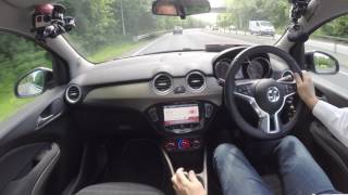 Review and Virtual Video Test Drive in our Vauxhall ADAM 1 2 i VVT 16v GLAM Hatchback 3dr