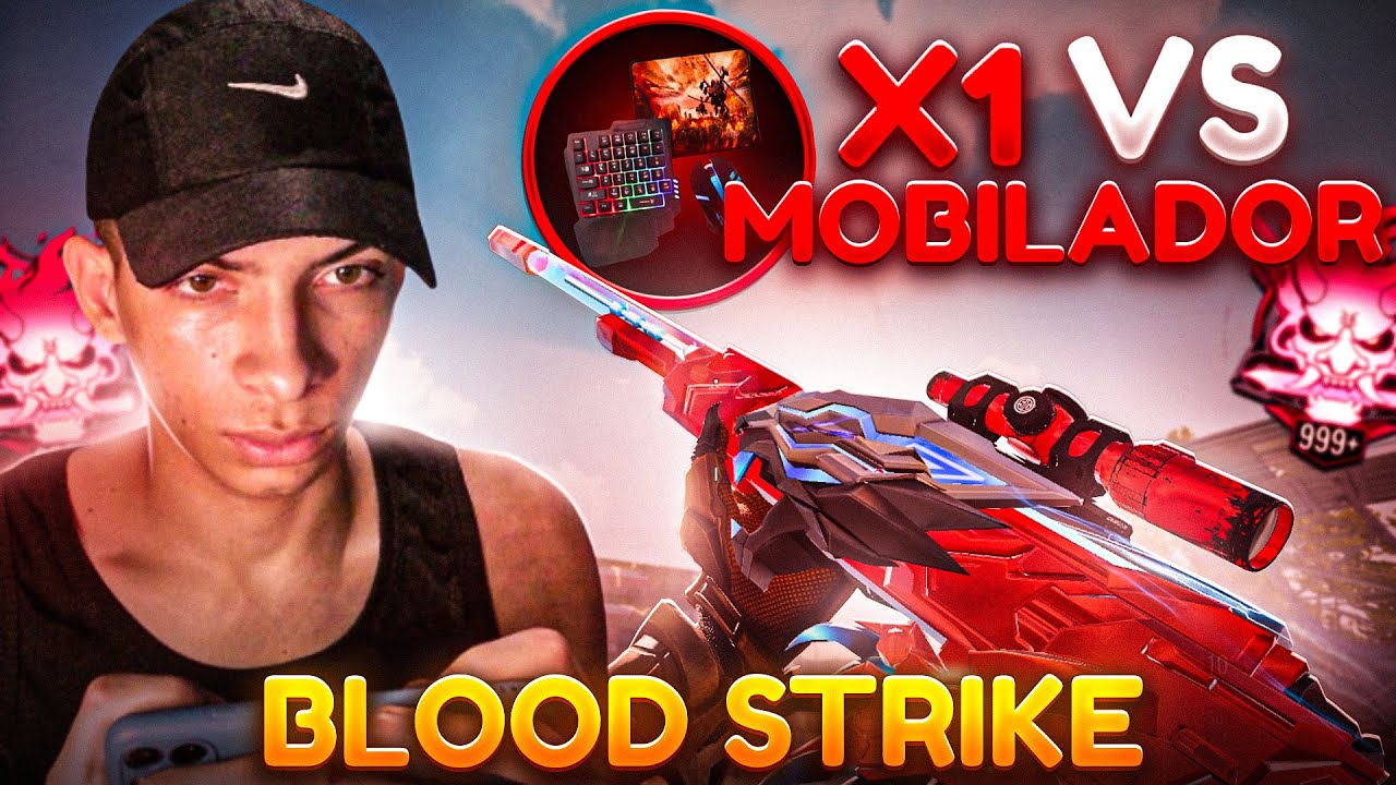 FUI X1 CONTRA o MELHOR MOBILADOR do BLOOD STRIKE!!