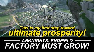 🐼FACTORY MUST GROW! | I Built a Fully Automated High-Density Camp – Arknights: Endfield Beta