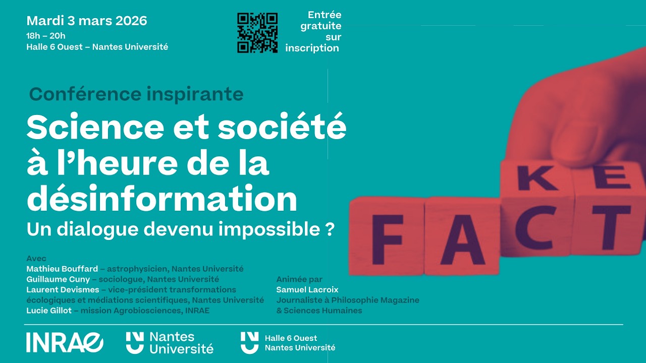 Science et société à l'heure de la désinformation