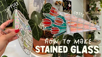 how to make stained glass in 2025 ✷ supplies i started with & total costs!