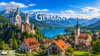 Germany 4K – Relaxing Scenery, Fairytale Castles & Historic Towns