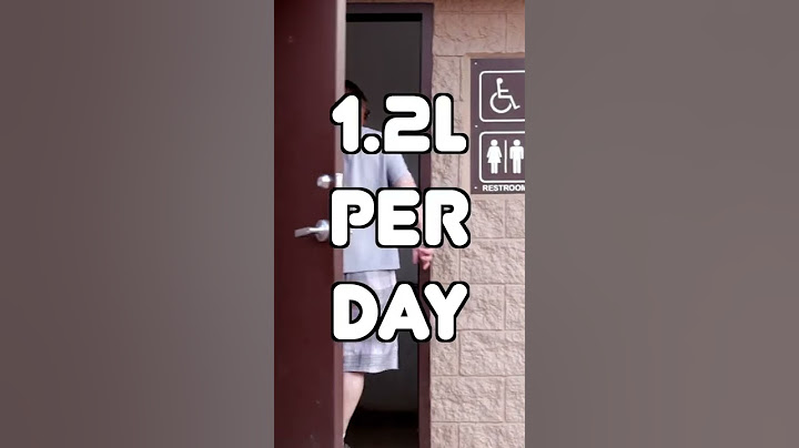 How much will you pee in your life?