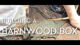 EPISODE 59 Building a barn wood box Best viewed in 720p Mrs. Raindance asked me to make a toilet-paper box for the downstairs bathroom from some barn wood I