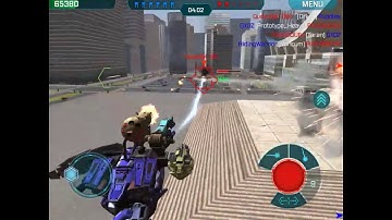 War Robots: May 21, 2017: Heavy Prototype Dash Bot vs Rogatka