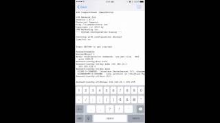PocketCLI - IOS Network Simulator Demo screenshot 2