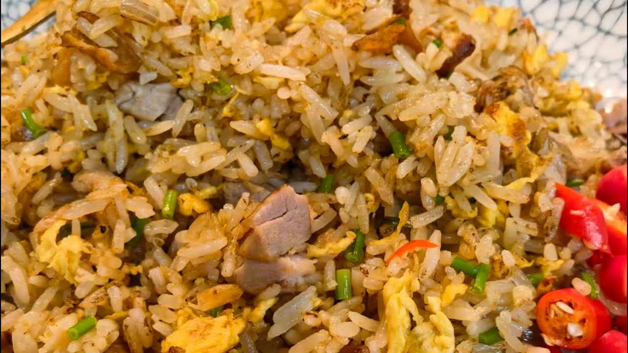 เคล็ดลับผัดข้าวใส่มะนาวดองสไตล์แต้จิ๋ว